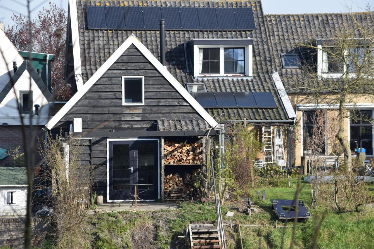 Tij Tiny House Aan Het Getijdewater In Zierikzee Villa Exteriör bild